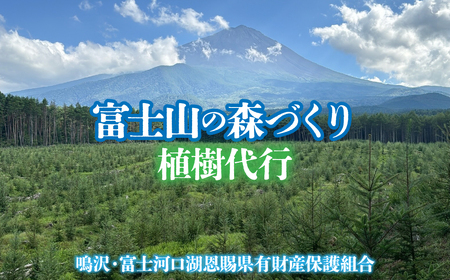富士山の森づくり植樹代行