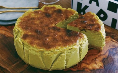 ピスタチオバスク風チーズケーキ 軽井沢トルタ 長野 チーズケーキ バスクチーズケーキ ピスタチオ