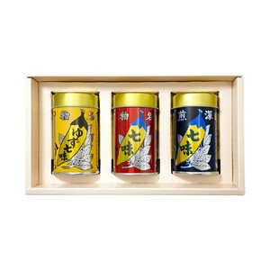 八幡屋礒五郎唐からしセット3缶