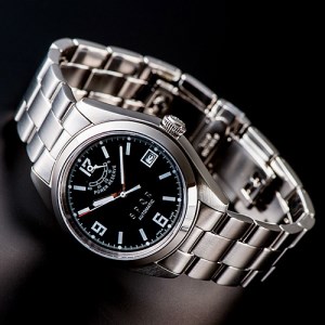 025-008　≪腕時計 機械式≫SPQR Ventuno pr（ブラック） [O-019004]