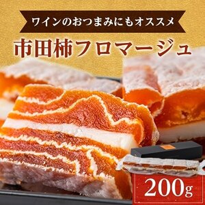 【ワインのおつまみにもオススメ】市田柿フロマージュ　200g【配送不可地域：離島】【1033712】