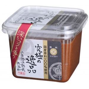 長野県飯田市製造 二年低温熟成みそ 究極の逸品 500g×6個