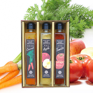 野菜ドレッシング 200ml 3本セット 人参 トマト りんご | ドレッシング 野菜ドレッシング サラダ 素材 イタリアン 新鮮 信州 南信州 長野県 飯田市