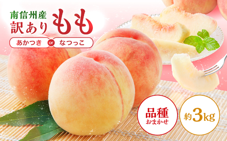【2026年先行予約】南信州産 訳あり 桃 約3kg