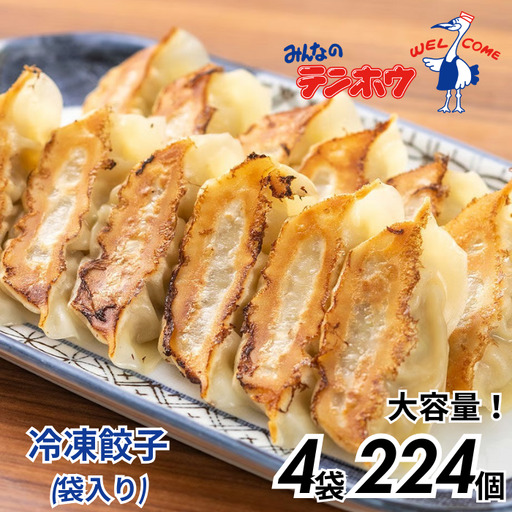 ぎょうざ 4袋[56粒×4袋] / テンホウ 冷凍 餃子 大容量 信州 長野県 諏訪市 諏訪 [21-05]