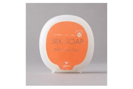 [SUWAプレミアム認定商品]SILK SOAP/信州諏訪ガラスの里[11-02]