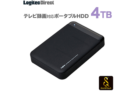 外付けHDD 4TB ハードディスク HDD ポータブル テレビ録画 TV 録画
