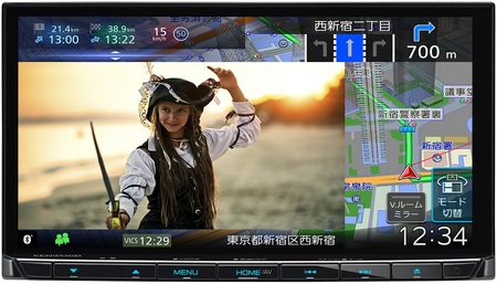 【275-02】JVCケンウッド　ナビゲーション　MDV-S711HD