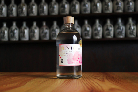 SENJO クラフトジン SAKURA 700ml(桜の葉から抽出した桜の香りのジン)