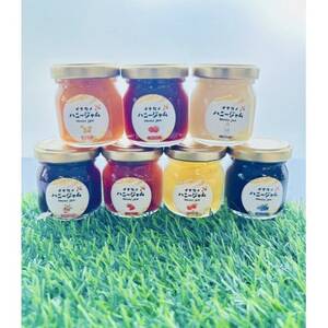 イナカノ ミニ ハニージャム 50g×7種(各1本)セット[信州中野]