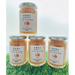 イナカノ ごろっとジャム もも 140g×4本セット[信州中野]