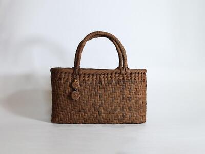 純国産 山葡萄かご　商品番号No.2 | 天然素材 かご バッグ 山葡萄籠