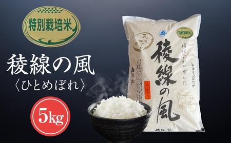 特別栽培米 稜線の風(ひとめぼれ) 5kg [2025年9月下旬頃〜順次発送予定]