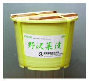 野沢菜漬5kg 樽(AT-1)