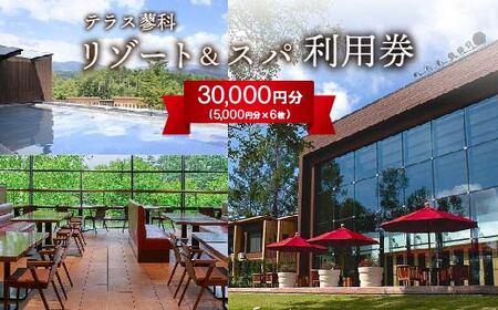 テラス蓼科リゾート＆スパ　5,000円利用券×6枚【1416512】