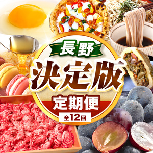 長野県 定期便 [ 決定版 ]塩尻うまいもの巡礼便(12回) 塩尻のぶどう そば 山賊焼 逸品 