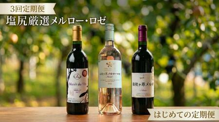 塩尻ワイン はじめての3回定期便