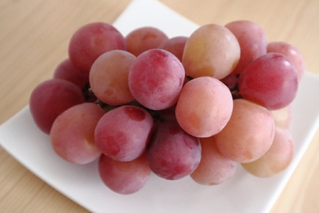 [2026年先行予約]クイーンルージュ® 朝摘み 約700g (2房)|ぶどう ぶどう