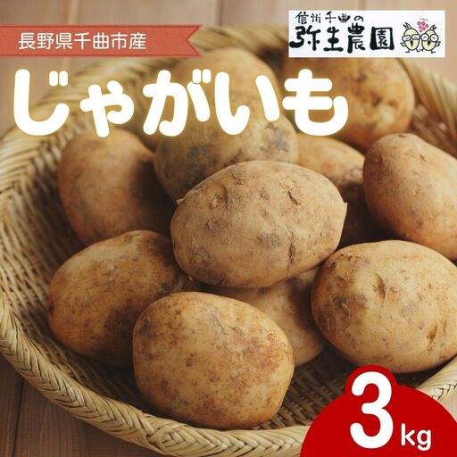 [2026年先行予約]千曲市産 じゃがいも 3kg | じゃがいも