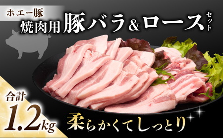 東御市産 ホエー豚 焼肉 セット1.2kg(ロース、バラ 各300g×4パック)| 食べ比べ 小分け 冷凍 真空パック ホエイ豚 豚肉 国産 長野 焼肉セット焼肉セット焼肉セット焼肉セット焼肉セット焼肉セット焼肉セット