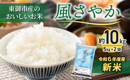 東御市産 おいしいお米「風さやか」約10kg(R6年度新米)|国産 長野県産 お米 こめ 白米