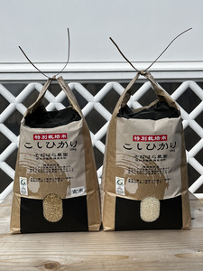 そねはら農園 [穂高有明産]特別栽培米こしひかり「玄米・精米 各10kg」
