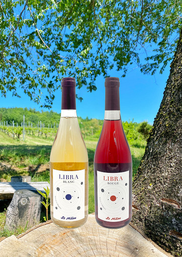Le Milieu　赤白ワイン　『Libra （ブラン、ルージュ）』