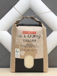 そねはら農園 [穂高有明産]特別栽培米こしひかり「精米5kg」