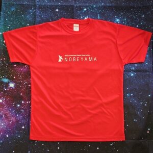 国立天文台野辺山オリジナルTシャツ　-赤Sサイズ-【1297547】