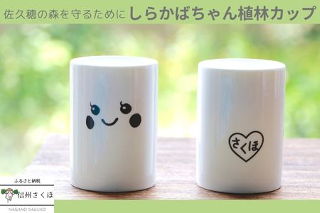 しらかばちゃん 植林カップ(植林支援)(YA-07)[YA-109]