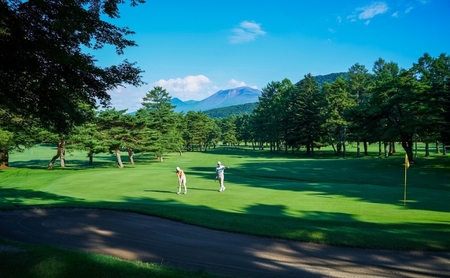 【晴山ゴルフ場】1名 1ラウンドプレー券　4枚　2025年4月12日（土）～2025年11月3日（月・祝）まで
