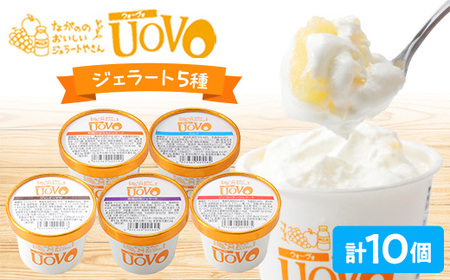 ながののおいしいジェラートやさん 120ml×10個_菓子・スイーツ アイス・ジェラート _[配送不可地域:離島]