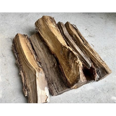 林業芸術社 乾燥薪(広葉樹約45cm /約50kg分/中割り〜)[複数個口で配送]