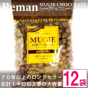 ムーギ チョコレート 120g×12袋 ( 麦 チョコ 手作り スイーツ おやつ 洋菓子 長野 )【1089321】