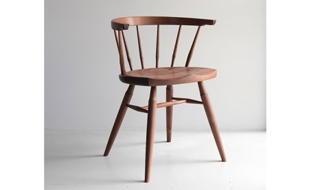 木工yamagen Crescent chair[walnut]