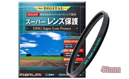 DHG　Superレンズプロテクト　43mm 雑貨 日用品 刻印 限定 写真 撮影用 カメラ ビデオ 保護 フィルター 撥水 防汚 