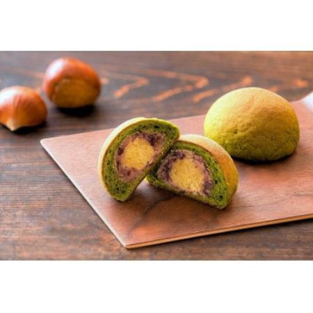 栗あんぱん抹茶15個入