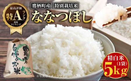 [令和7年産]ななつぼし(精白米) 5kg 北海道 鷹栖町 たかすのおむすび 米 コメ ご飯 精 白米 お米 ななつぼし [2025年9月下旬より発送予定]