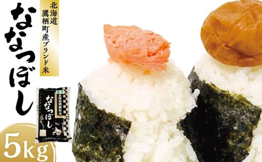 [令和7年産] ななつぼし (白米) 5kg×1袋 / 米 コメ こめ ご飯 お米 ライス 北海道 鷹栖町 送料無料