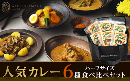 [食べ比べ]人気スパイスカレー6種セット
