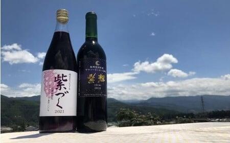 宮田ワイン「紫輝」と食ごころ「紫づく」(山ぶどうジュース)セット [ ワインワイン ワイン ワイン ワイン ジュース ジュース ジュース ジュース ジュース 野菜 野菜 野菜 野菜 野菜 ]