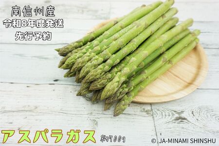 J31【令和8年度発送先行予約品】南信州産　春のアスパラガス　ふとっちょ3Lサイズ　700g袋入り