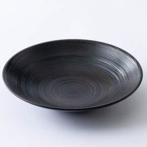 木工ろくろ 黒漆錐鉢