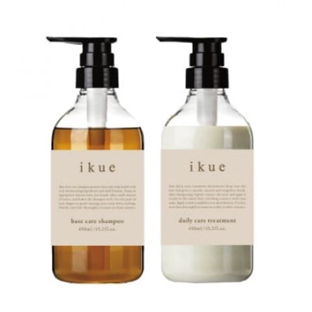 木曽駒ヶ岳の天然水を使った ikue 4stepcare シャンプー&トリートメント
