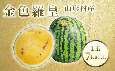 山形村産 金色羅皇 1玉(7kg以上)中川農園 3207