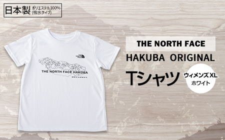 THE NORTH FACE「HAKUBA ORIGINAL Tシャツ」ウィメンズXLホワイト【1498798】