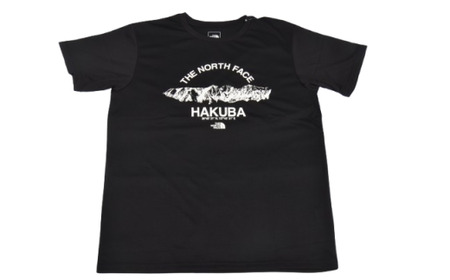 THE NORTH FACE「白馬三山 Tシャツ」メンズXL ブラック[P0550496_M_XL_BL]
