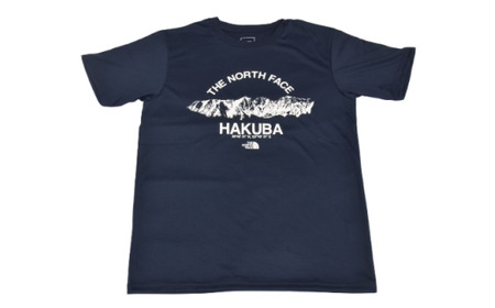 THE NORTH FACE「白馬三山 Tシャツ」ウィメンズL アーバンネイビー[P0550495_W_L_NV]