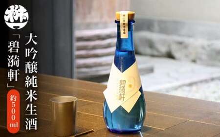 大吟醸純米生酒「碧_軒(へきいけん)」500ml [桝一市村酒造場] お酒 日本酒 地酒 ご当地 生酒 プレゼント 贈答 長野県 信州 お取り寄せ 蔵元直送