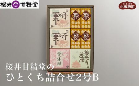 桜井甘精堂 ひとくち詰合せ2号B [桜井甘精堂]栗 スイーツ 和菓子 かのこ 羊羹 栗羊羹 ようかん 栗きんとん 長野 信州 栗かのこ 落雁 くり 詰合せ 詰め合わせ お取り寄せ 名物 ギフト 贈答 [S-12]